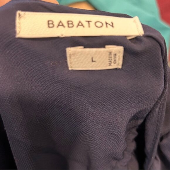 Aritzia Babaton Casimir Dress Navy Blue - Picture 7 of 8